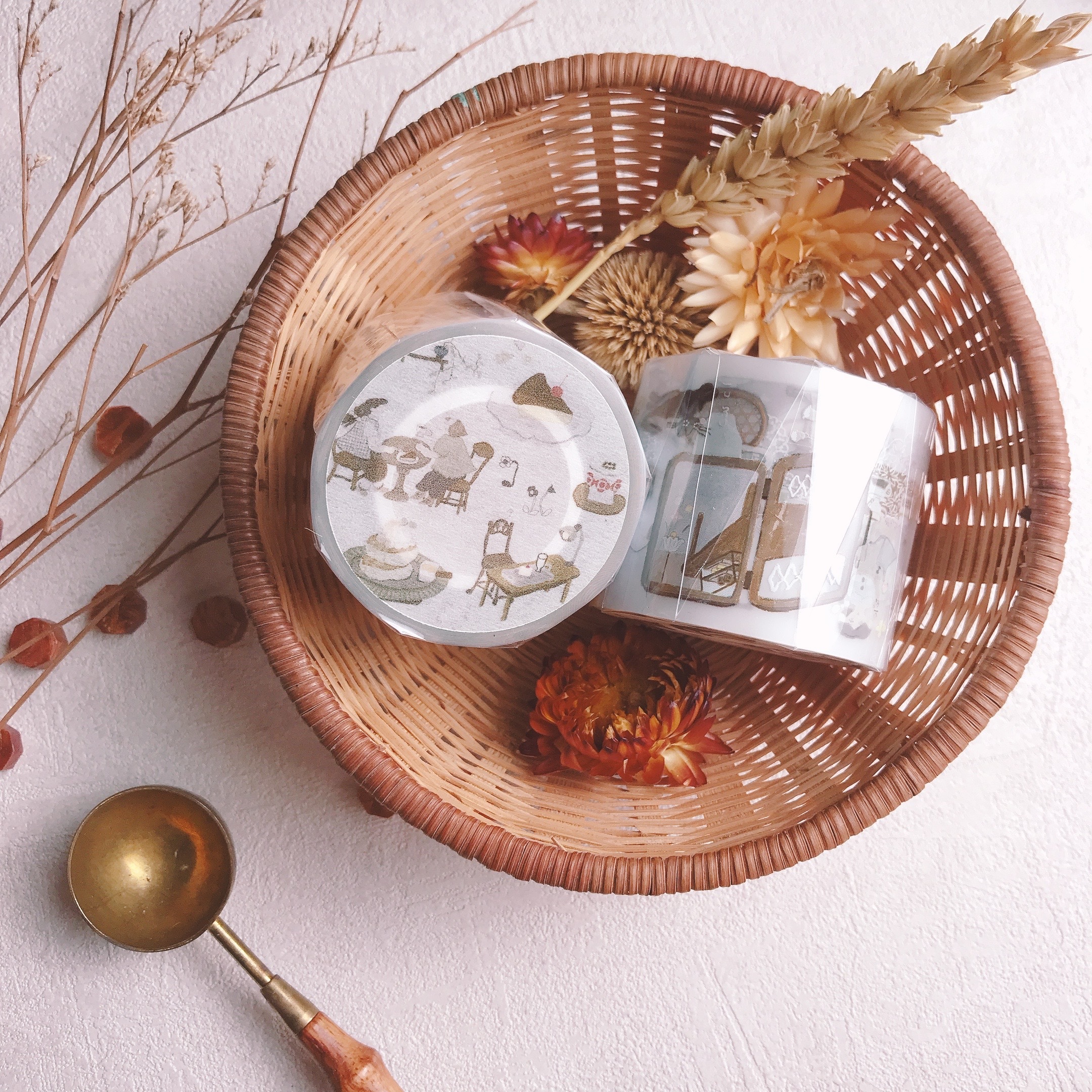 何包蛋｜下午茶日 PET紙膠帶