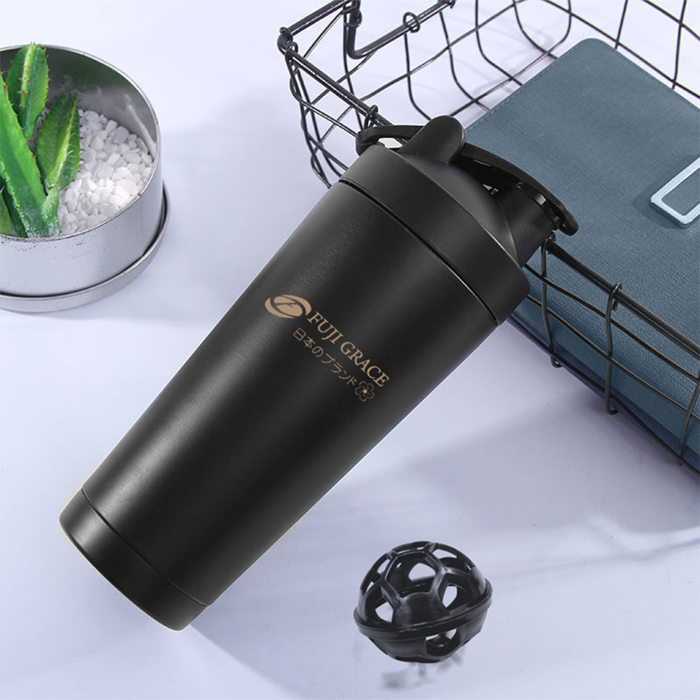 灰陶瓷噴層寬口搖搖杯(750ml)