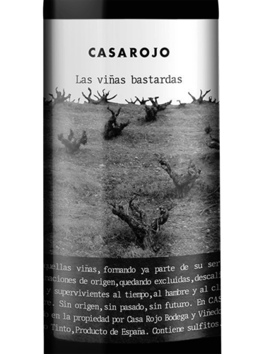 Casa Rojo Las Vinas Bastardas Jumilla 2020