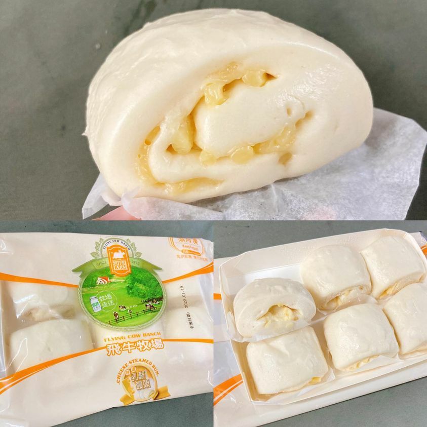【飛牛牧場】乳酪起司饅頭6入