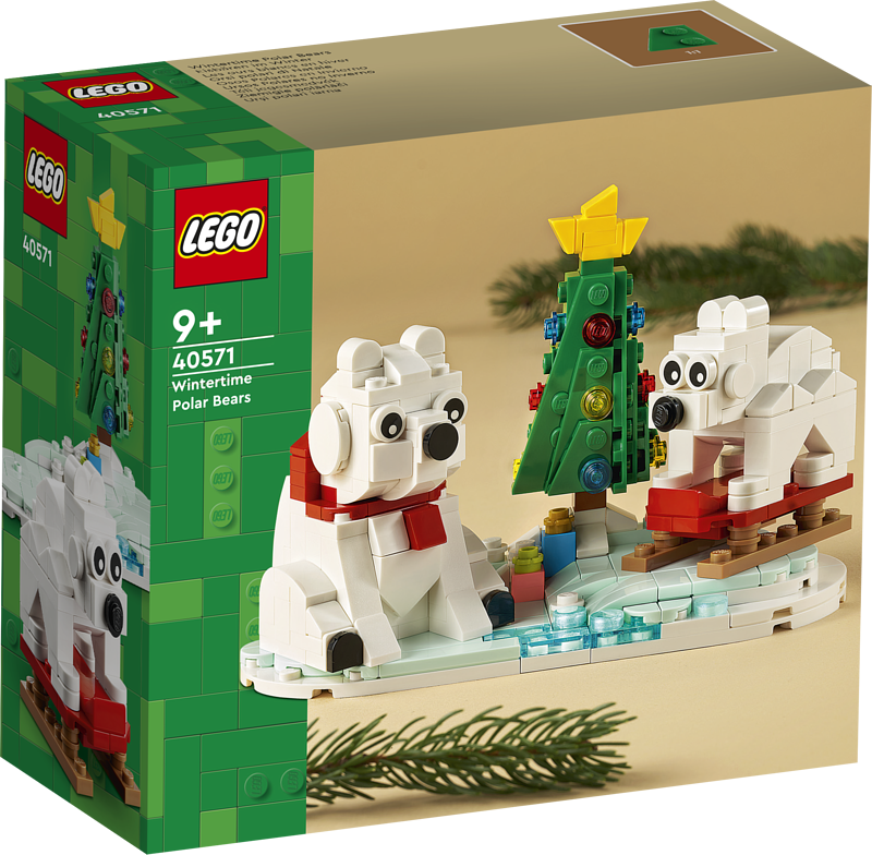 [飛米樂高積木專賣店]LEGO 40571 holiday-冬日北極熊