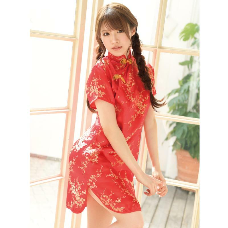 相澤南 (相沢みなみ) 紅色旗袍