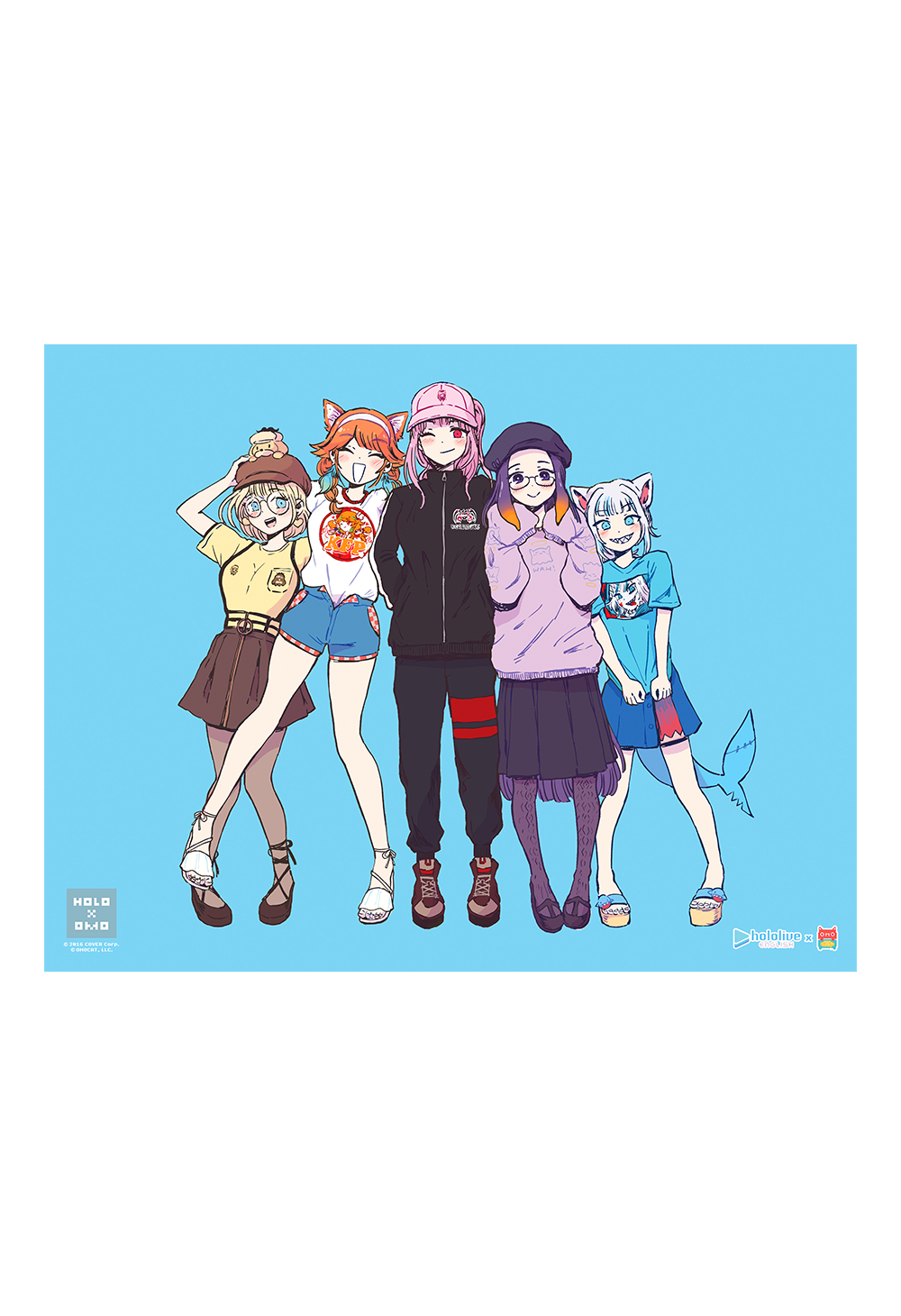 「官方代購」HoloMyth X OMOCAT - Poster