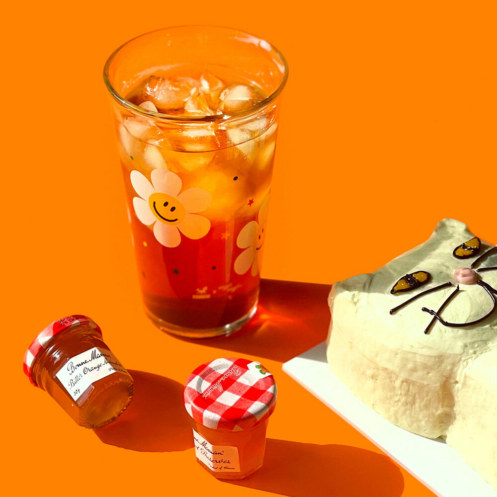 WIGGLE WIGGLE X Glasslock GLASS CUP 500ml