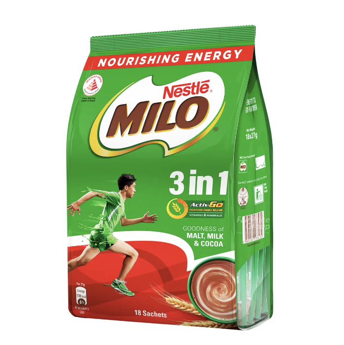 Milo 即溶朱古力麥芽 18包