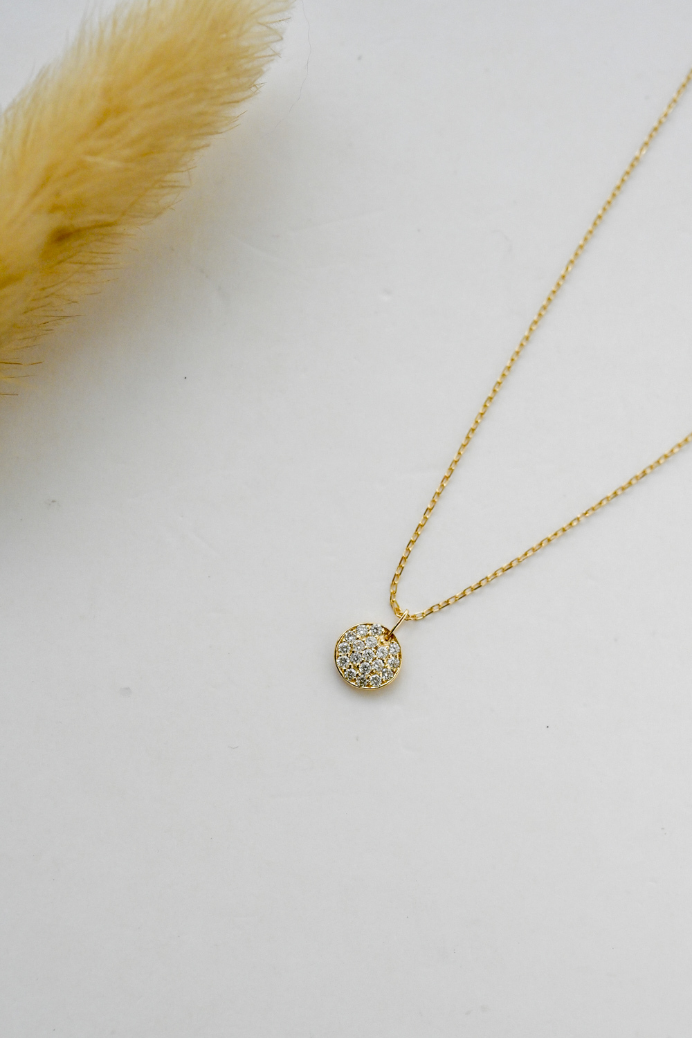 18K Circulo Diamond Necklace