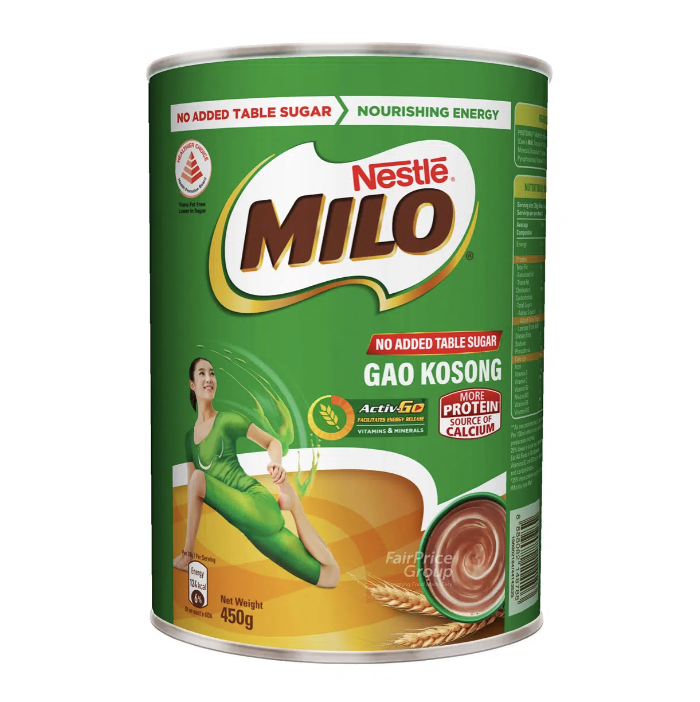 Milo 特濃無添加糖 450g
