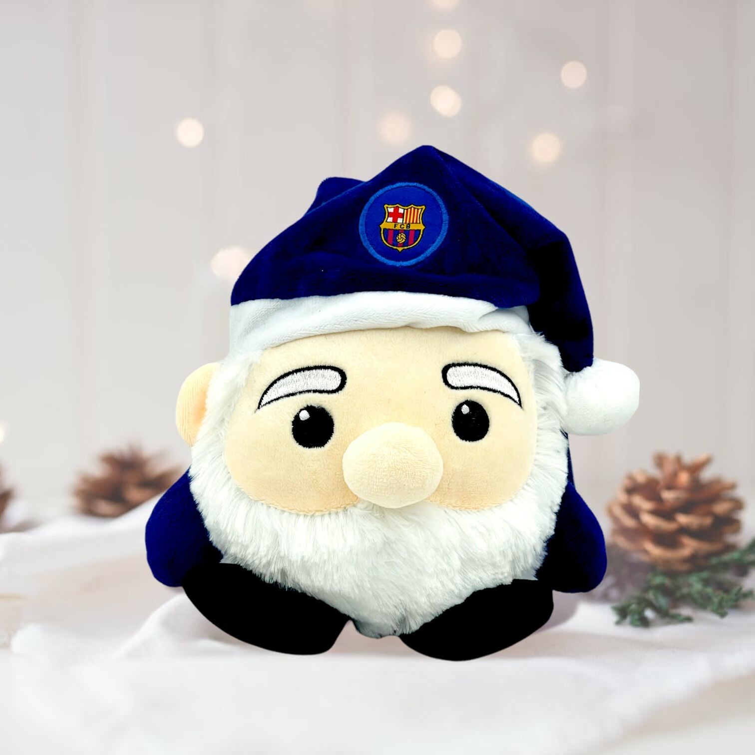 巴塞隆拿聖誕老人毛公仔