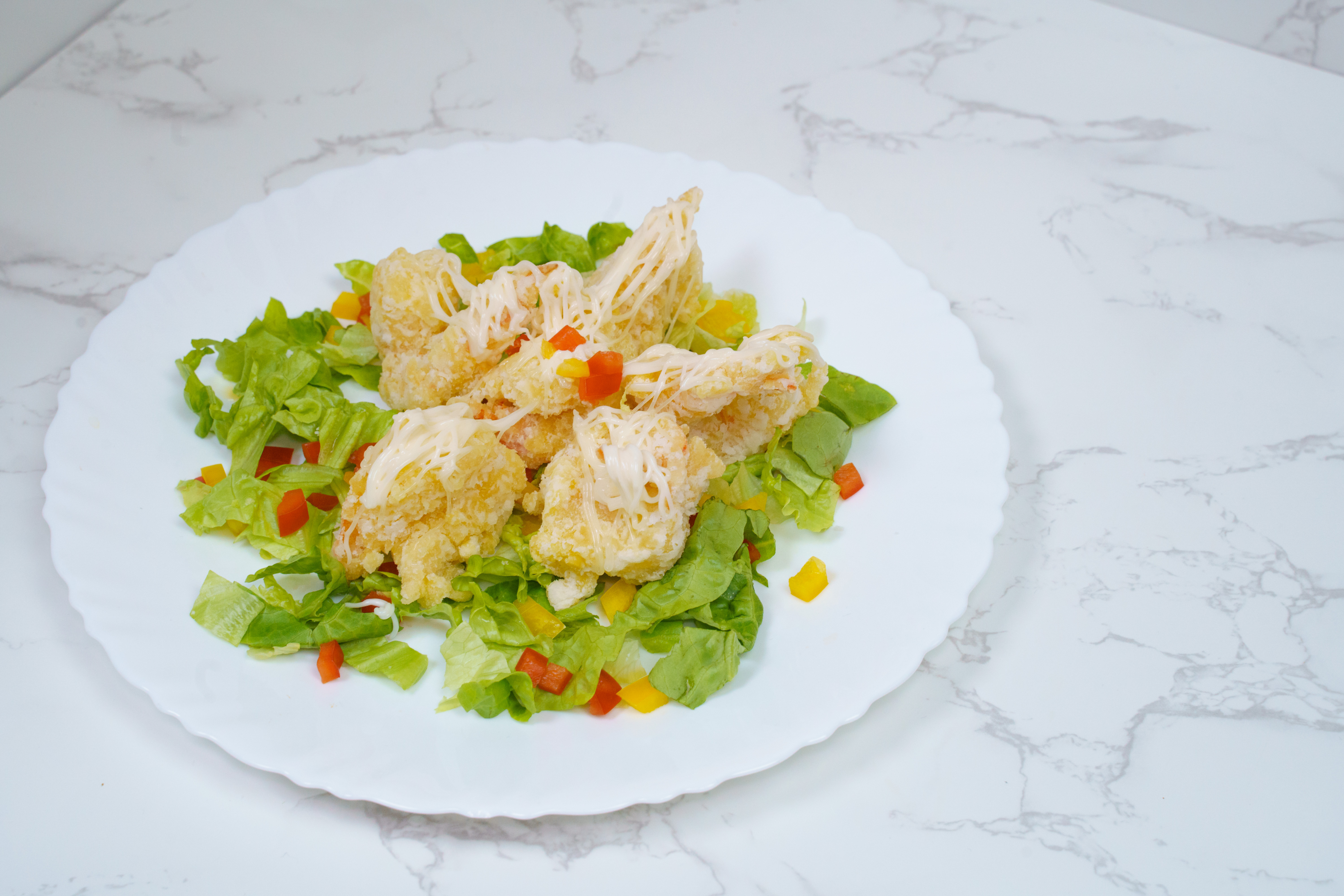 沙律蝦球 (10粒)