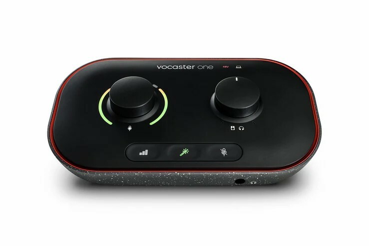 Focusrite Vocaster One Studio | Podcasting Audio Interface Kit