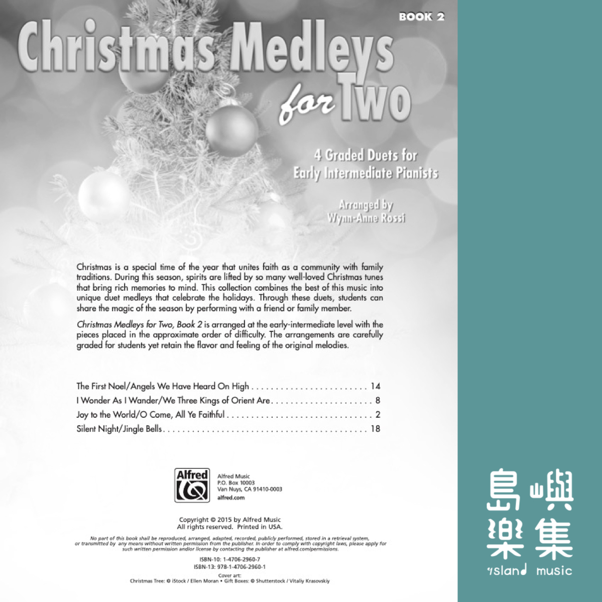Christmas Medleys for Two, Book 2