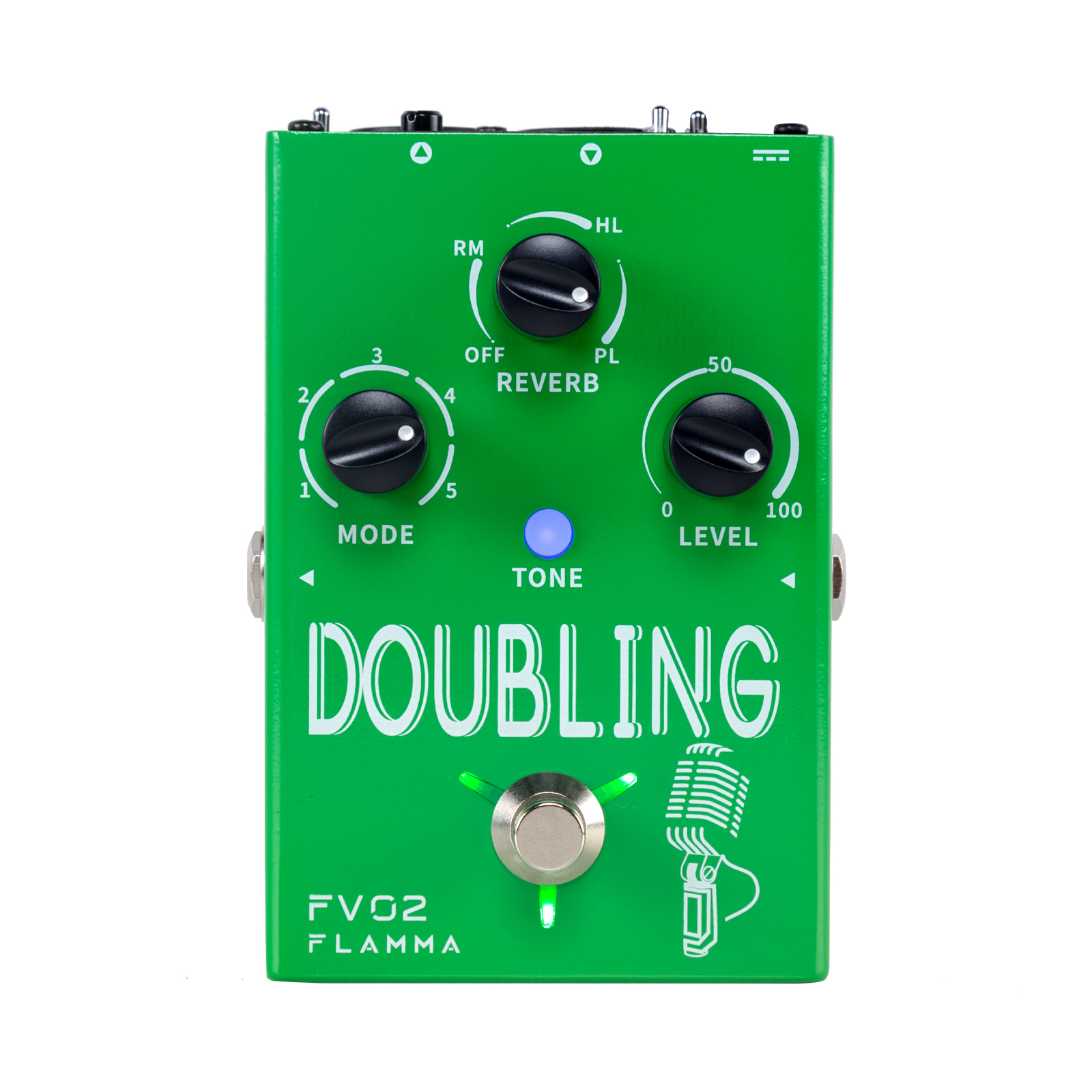 Flamma Flamma Innovation FV02 DOUBLING Vocal Effect 人聲效果器 — 三峽吉他 / Bass｜YA! 玩音樂