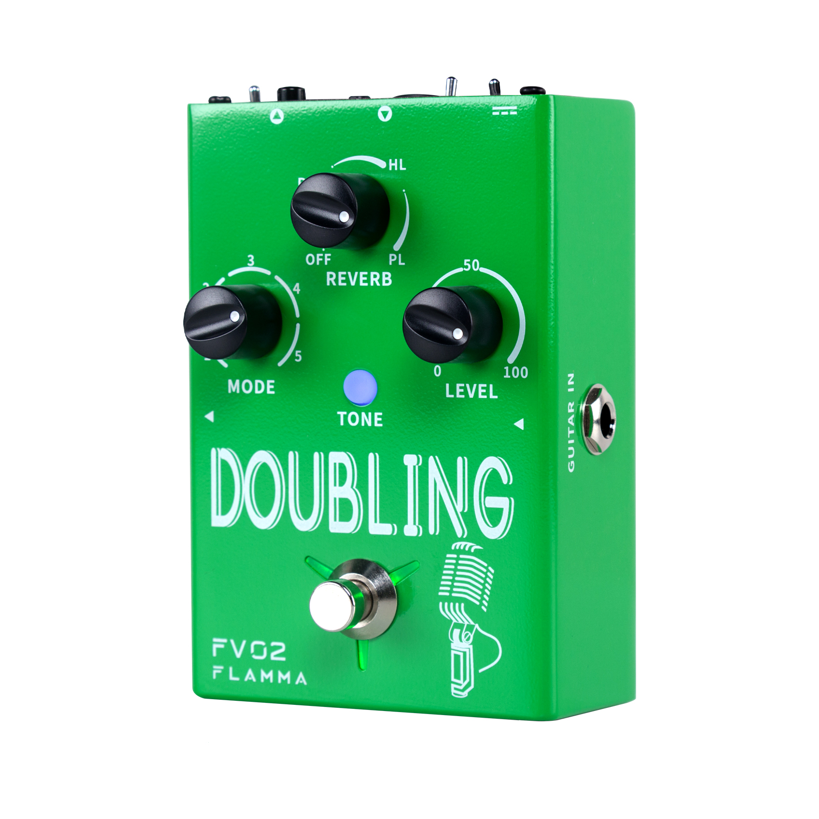 Flamma Flamma Innovation FV02 DOUBLING Vocal Effect 人聲效果器 第 3 張圖片｜三峽吉他 / Bass
