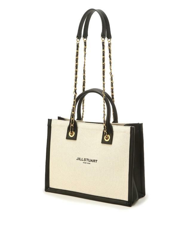 【JILLSTUART】☆COCO CANVAS CHAIN SHOULDER BOOK TOTE BA.G original.jpg?1664009401