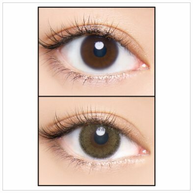 [NEW] AngelColor Bambi Series 1 Day Natural Pure Olive 每日拋棄型有色彩妝隱形眼鏡｜每盒20片