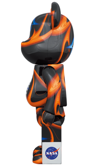 100%+400% BE@RBRICK Doubly Warped BLACK HOLE