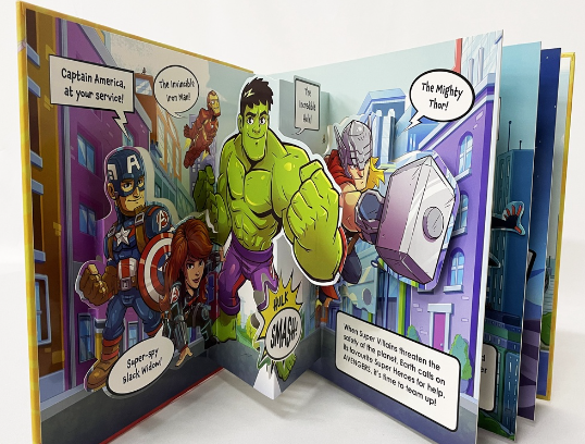 Marvel Super Hero Adventures Super Hero Pop-ups Book