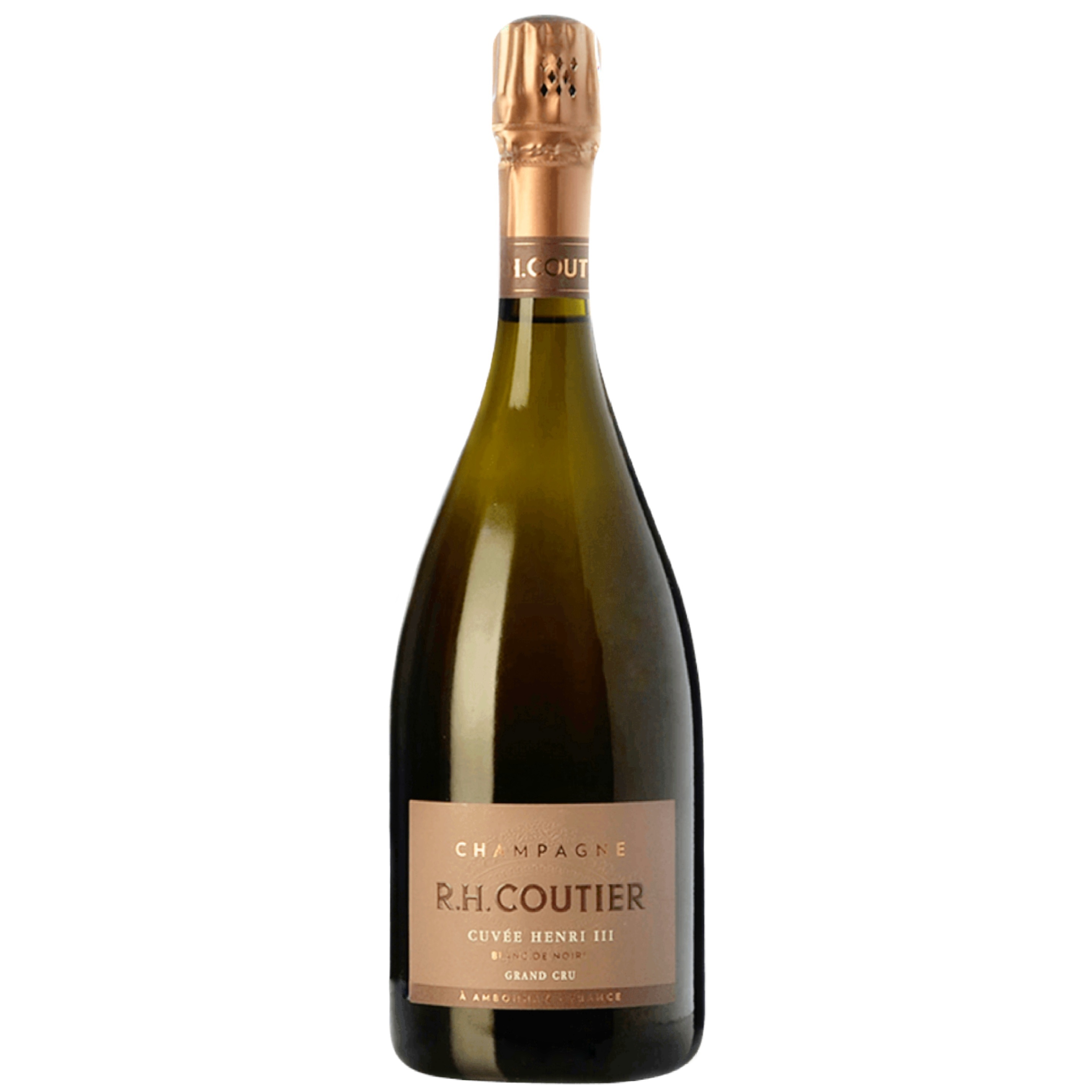 R.H. Coutier Cuvée Henri III Blanc de Noirs Brut Millésime Champagne Grand Cru