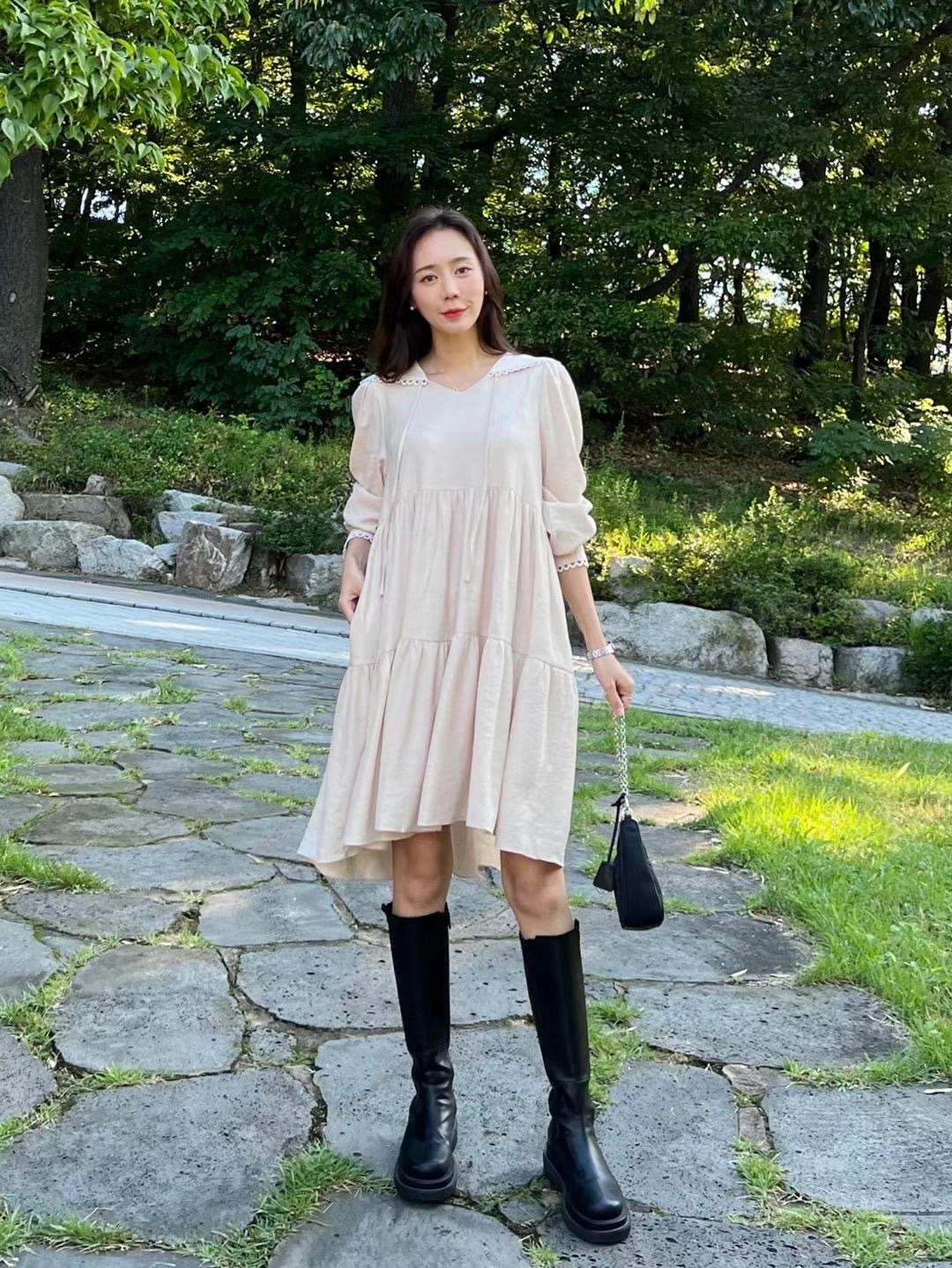 SALE!大方領娃娃款短OP