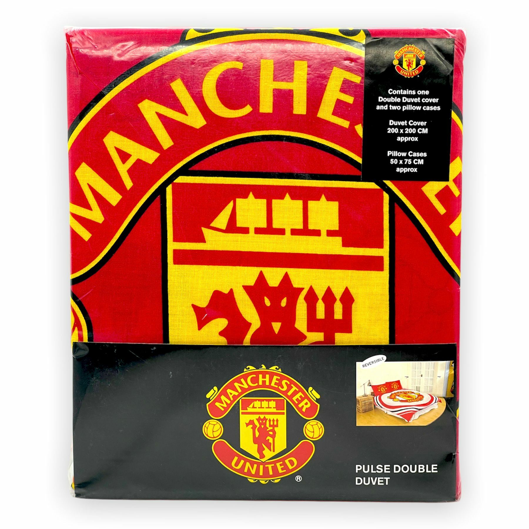 曼聯雙面雙人被袋連枕袋