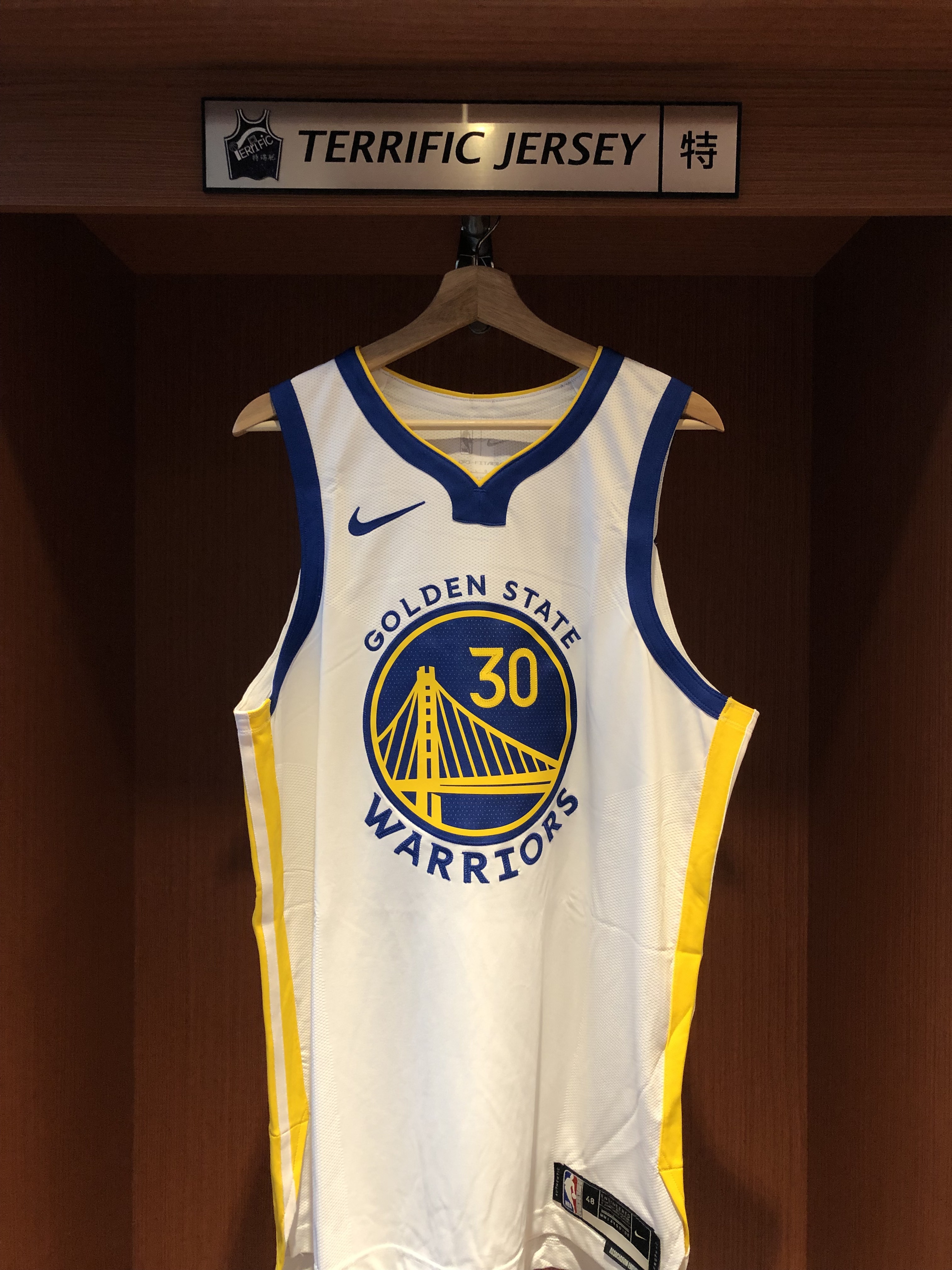 NBA球衣 Stephen Curry 金州勇士白 7冠 Association Nike Authentic 球員版 電繡 全新
