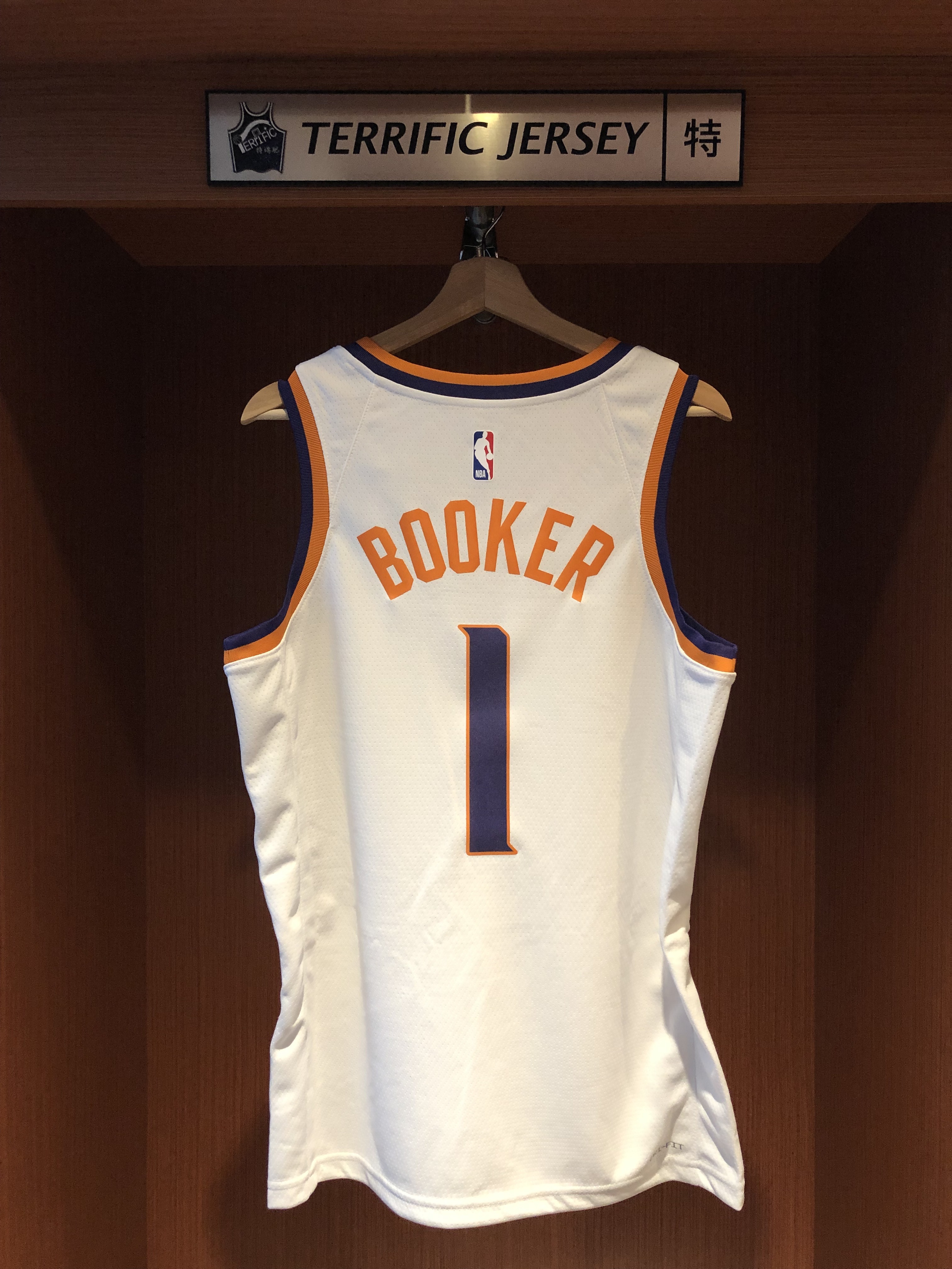 NBA球衣 Devin Booker 鳳凰城太陽白 舊版 Association Nike Swingman 球迷版 熱轉印 全新