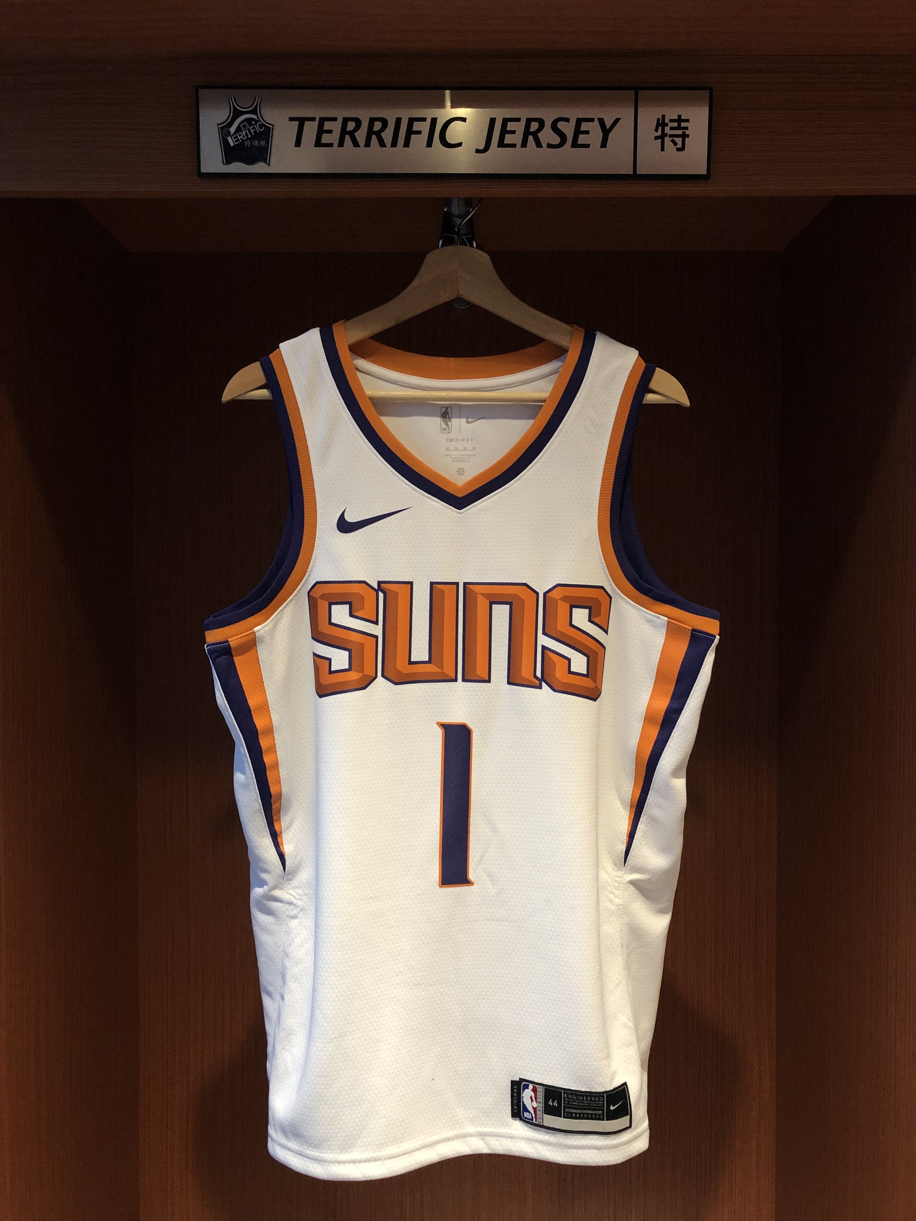 NBA球衣 Devin Booker 鳳凰城太陽白 舊版 Association Nike Swingman 球迷版 熱轉印 全新