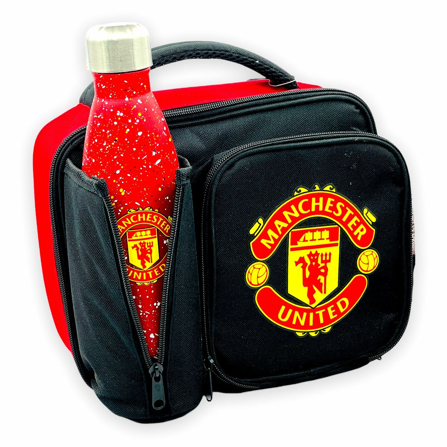 曼聯黑紅色午餐袋