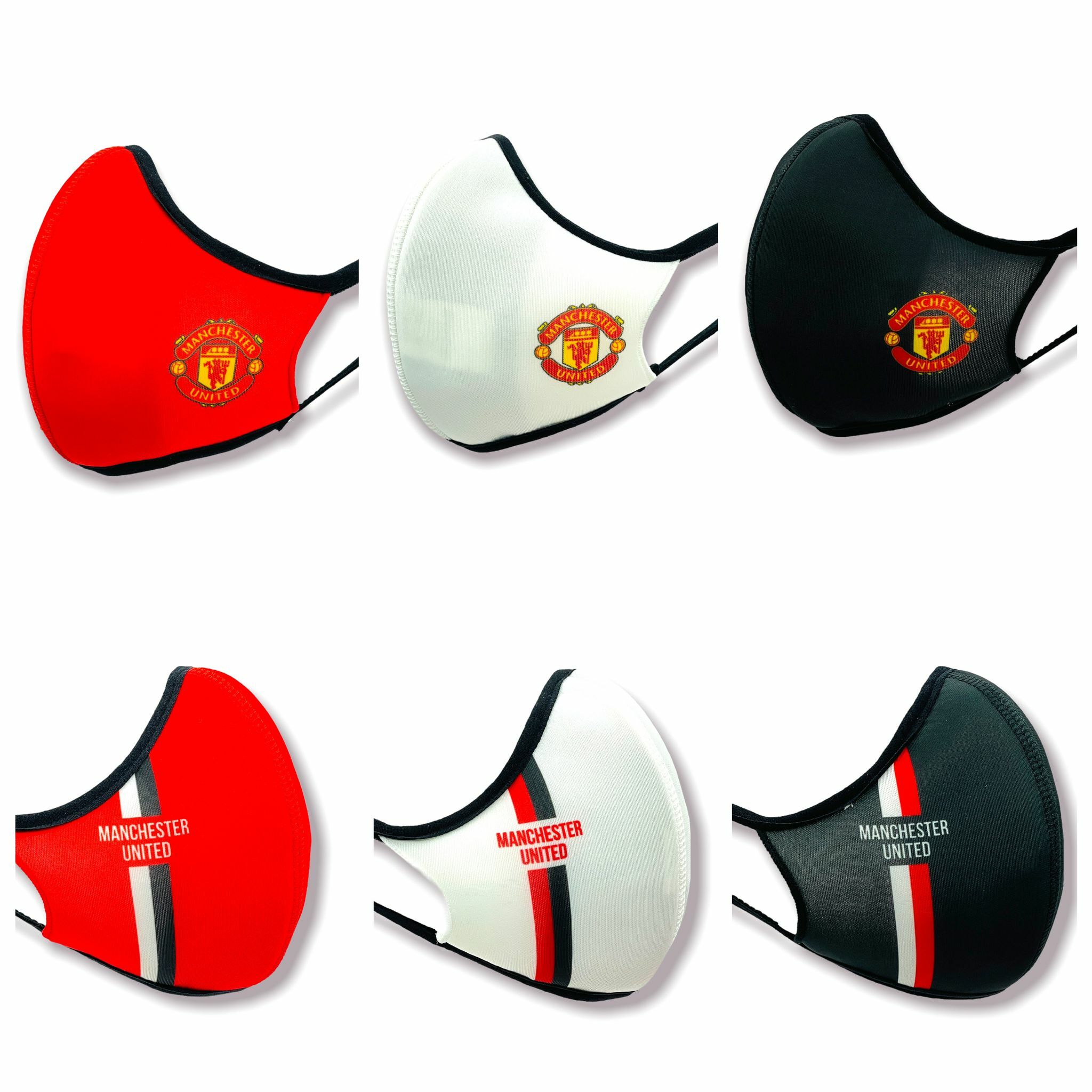 曼聯豪華版會徽口罩套裝(一套三個)