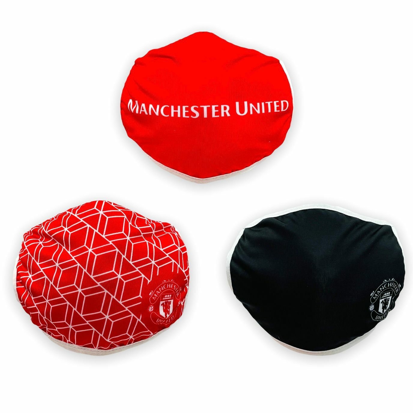 曼聯新款三色會徽口罩套裝(一套三個)