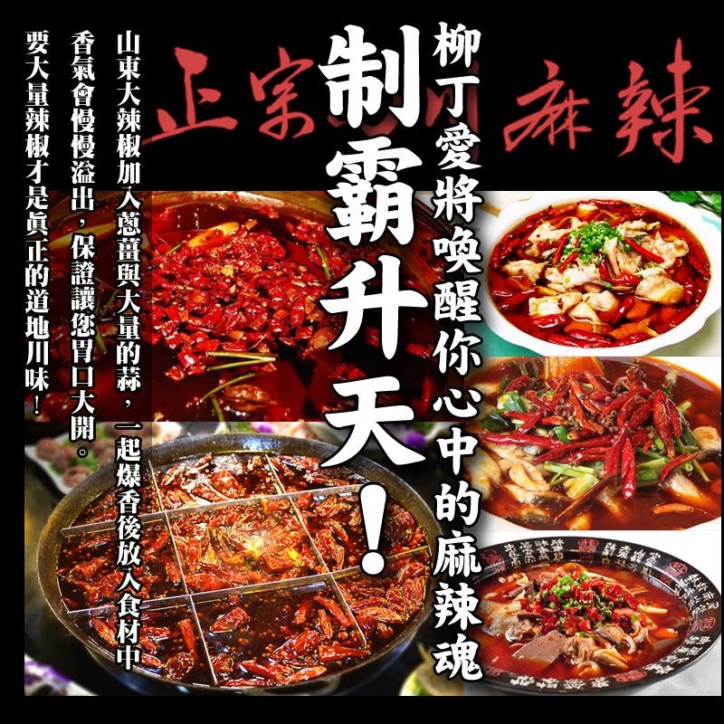 柳丁愛 山東大辣椒乾段100克【A243】宮保雞丁必備乾貨