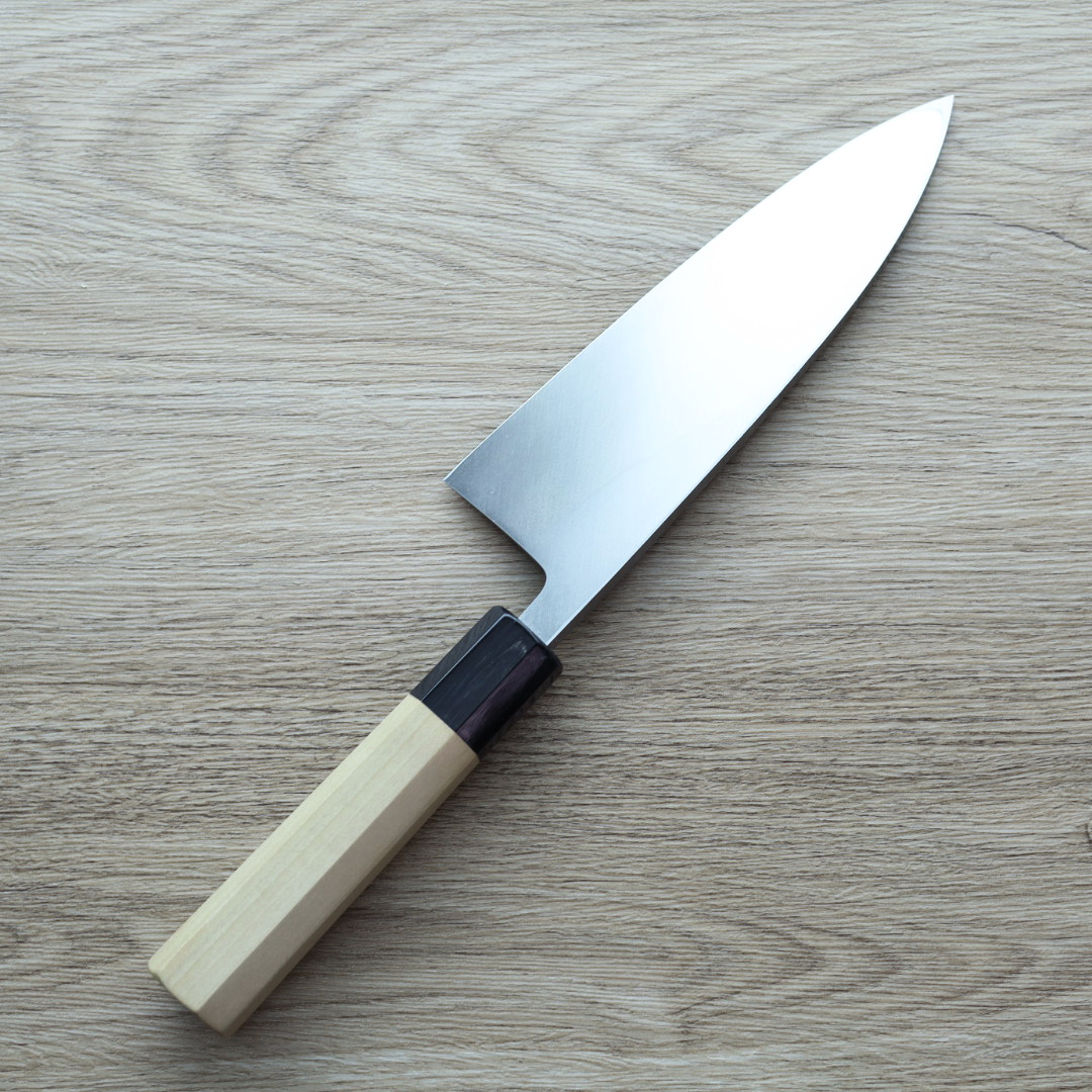 恆久 出刃 180mm 白紙鋼/附刀鞘