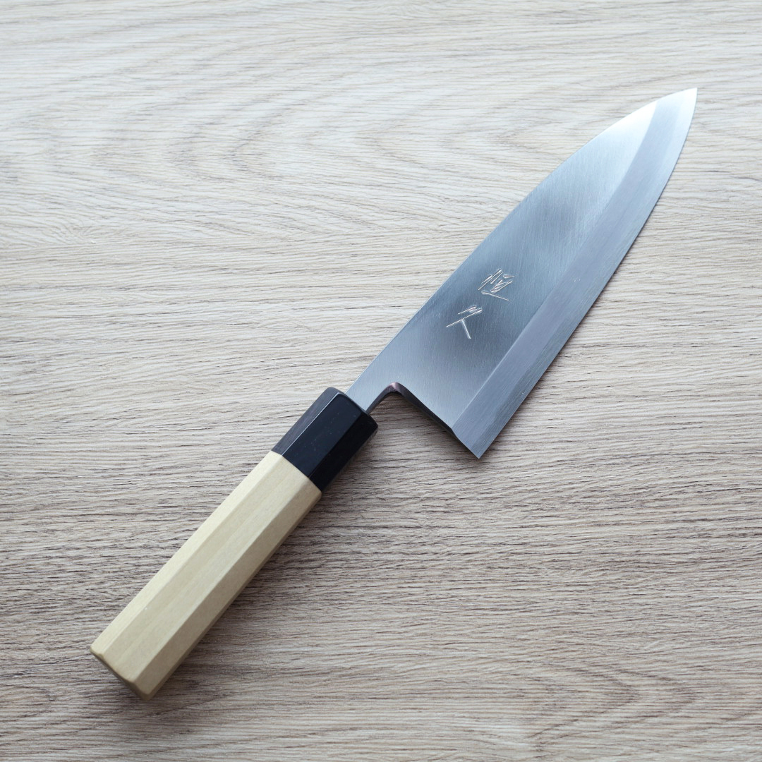 恆久 出刃 180mm 白紙鋼/附刀鞘