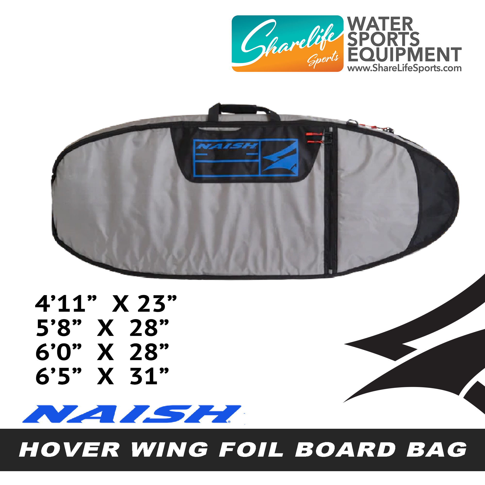 Naish Hover Wing Foil Board bag