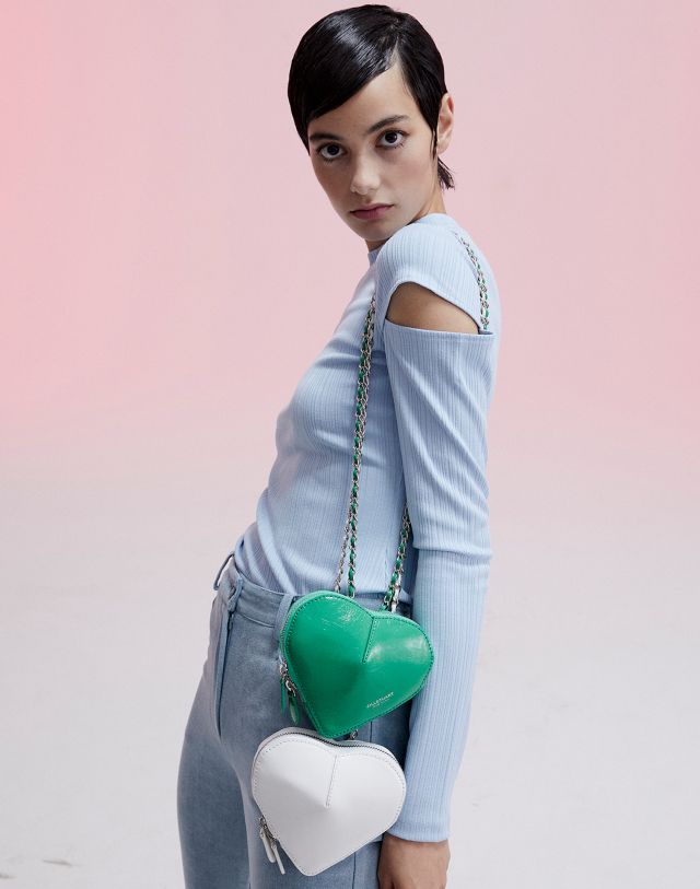 JILLSTUART 22FW J-Heart Heart Shape Mini Cross Bag