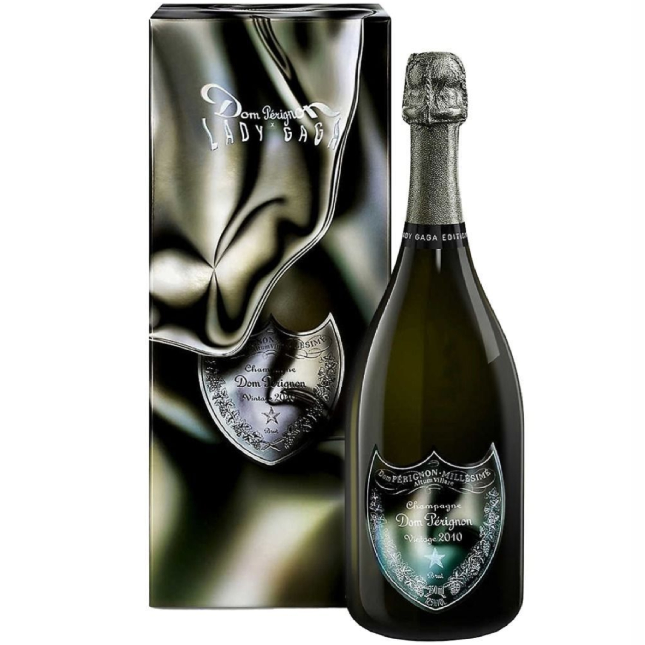 Dom Perignon Lady Gaga Limited Edition 2010 (Gift Box)