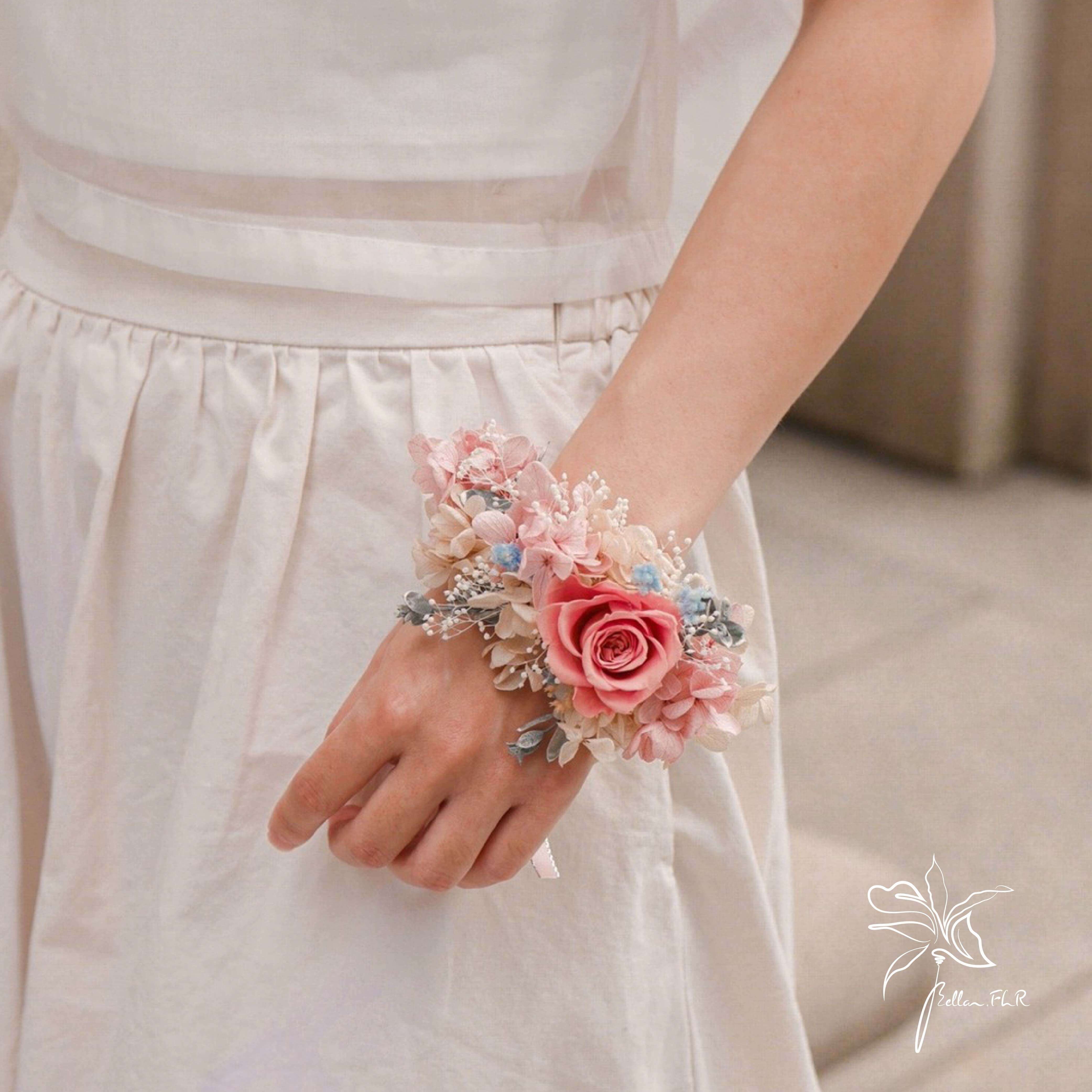 【公主的嫁紗】永生玫瑰手腕花