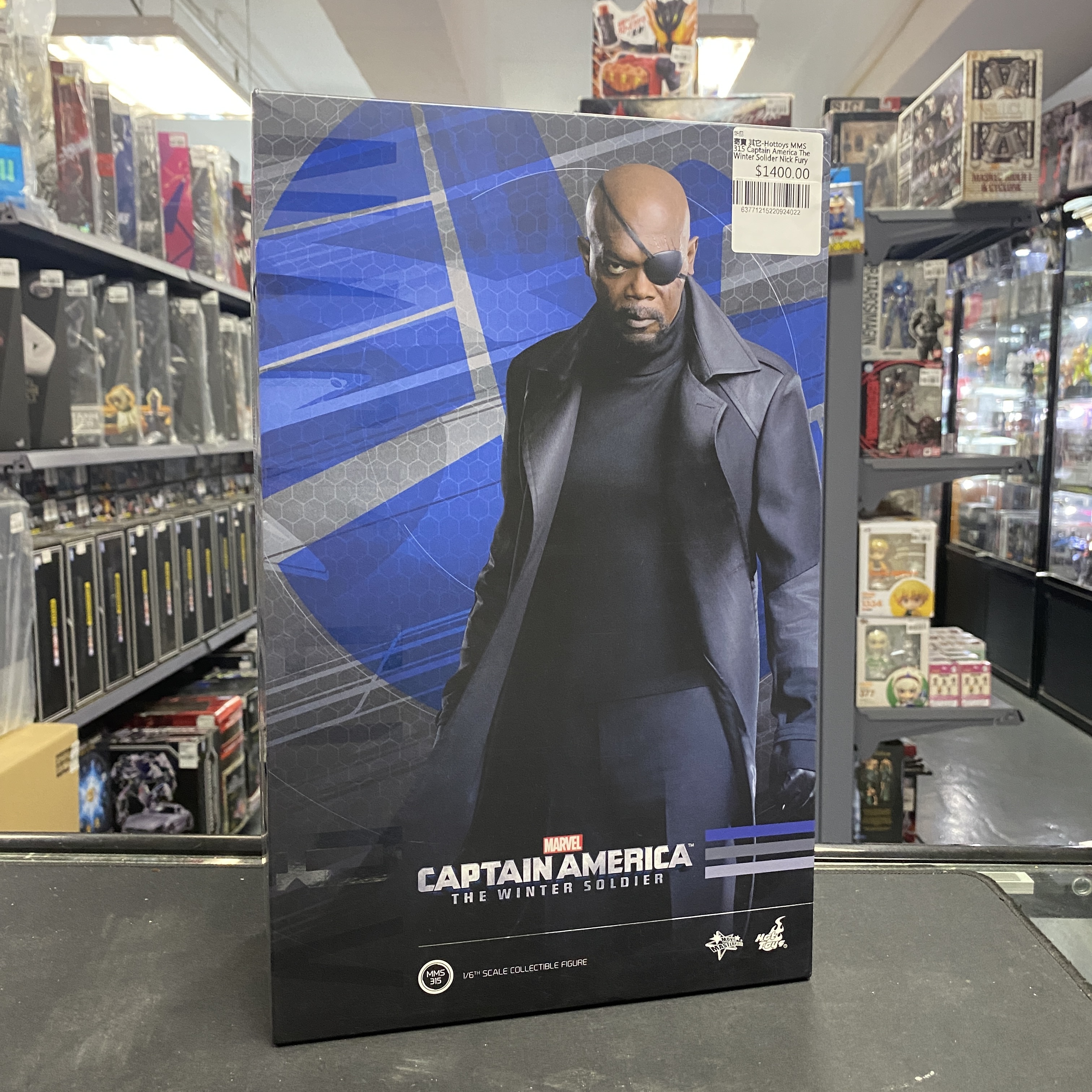 寄賣 其它-Hottoys MMS 315 Captain America The Winter Solider Nick Fury
