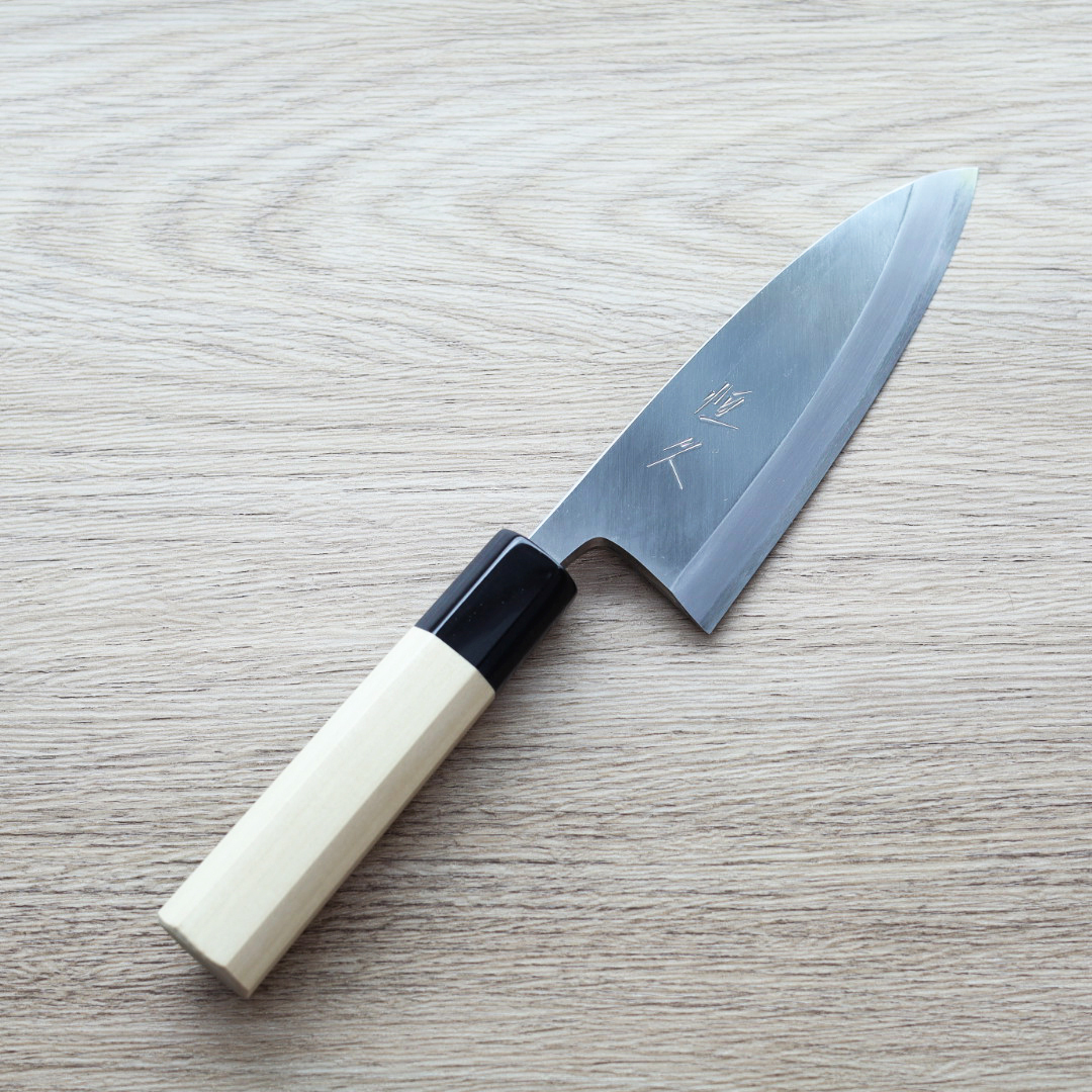 恆久 出刃 135mm 白紙鋼/附刀鞘