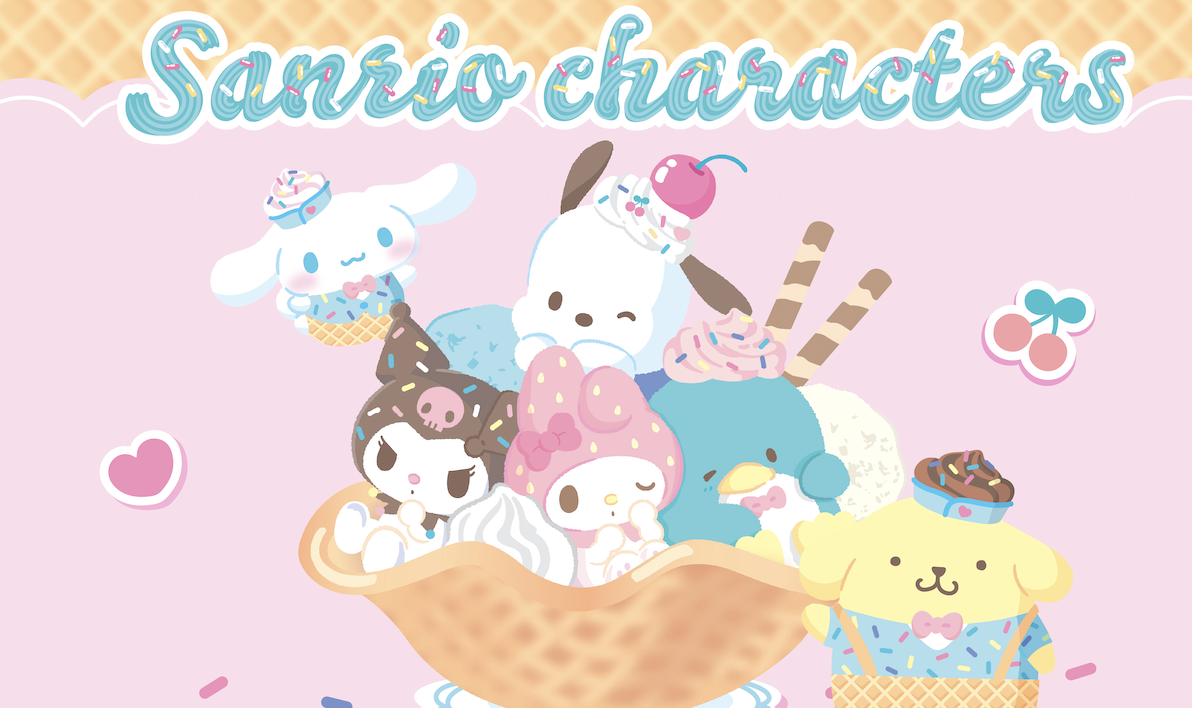 Sanrio, pc狗, melody, kuromi, xo, 布甸狗, 水怪, 玉桂狗, 企鵝