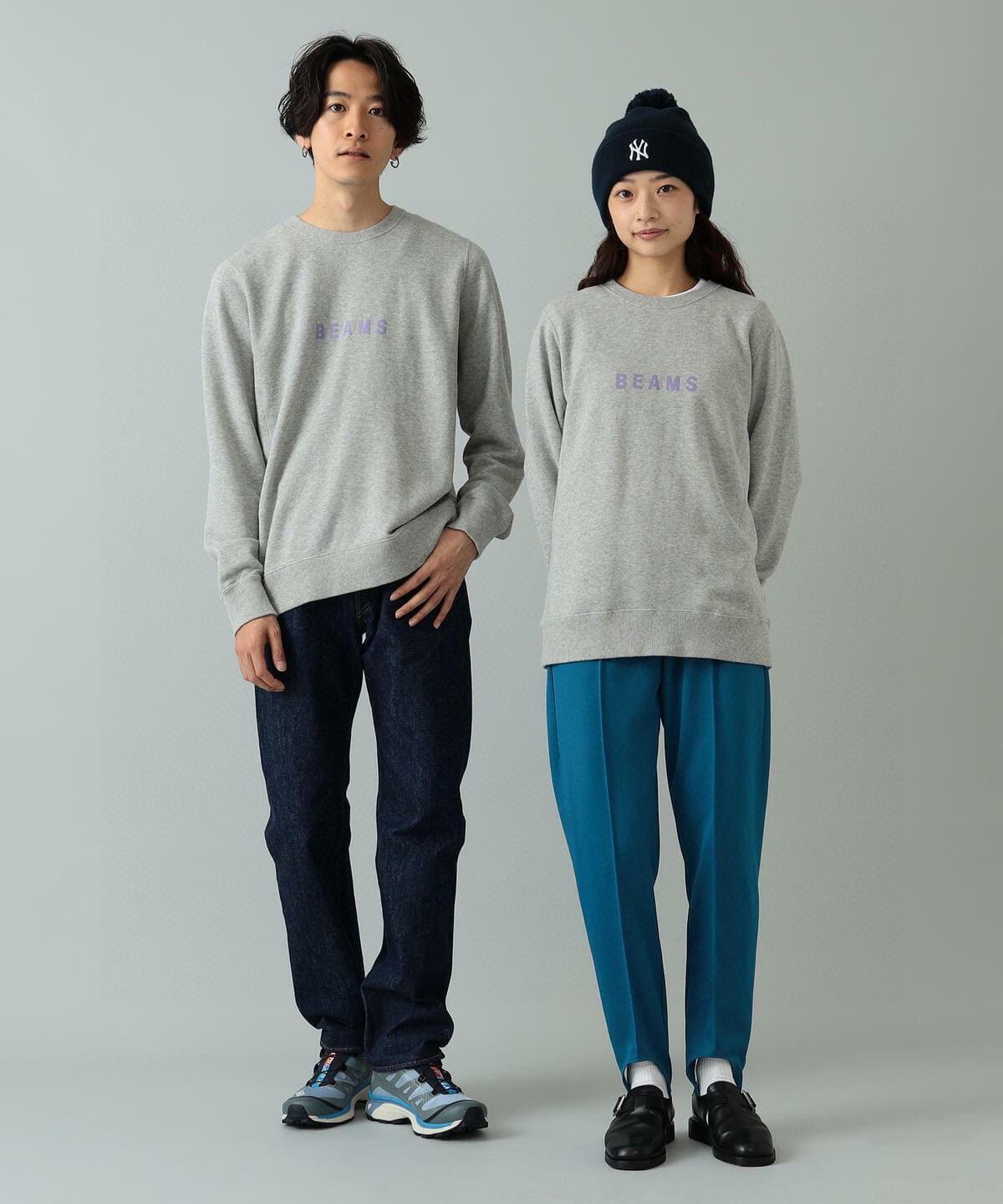 Gramparents × BEAMS / Logo CrewneckSweat - スウェット