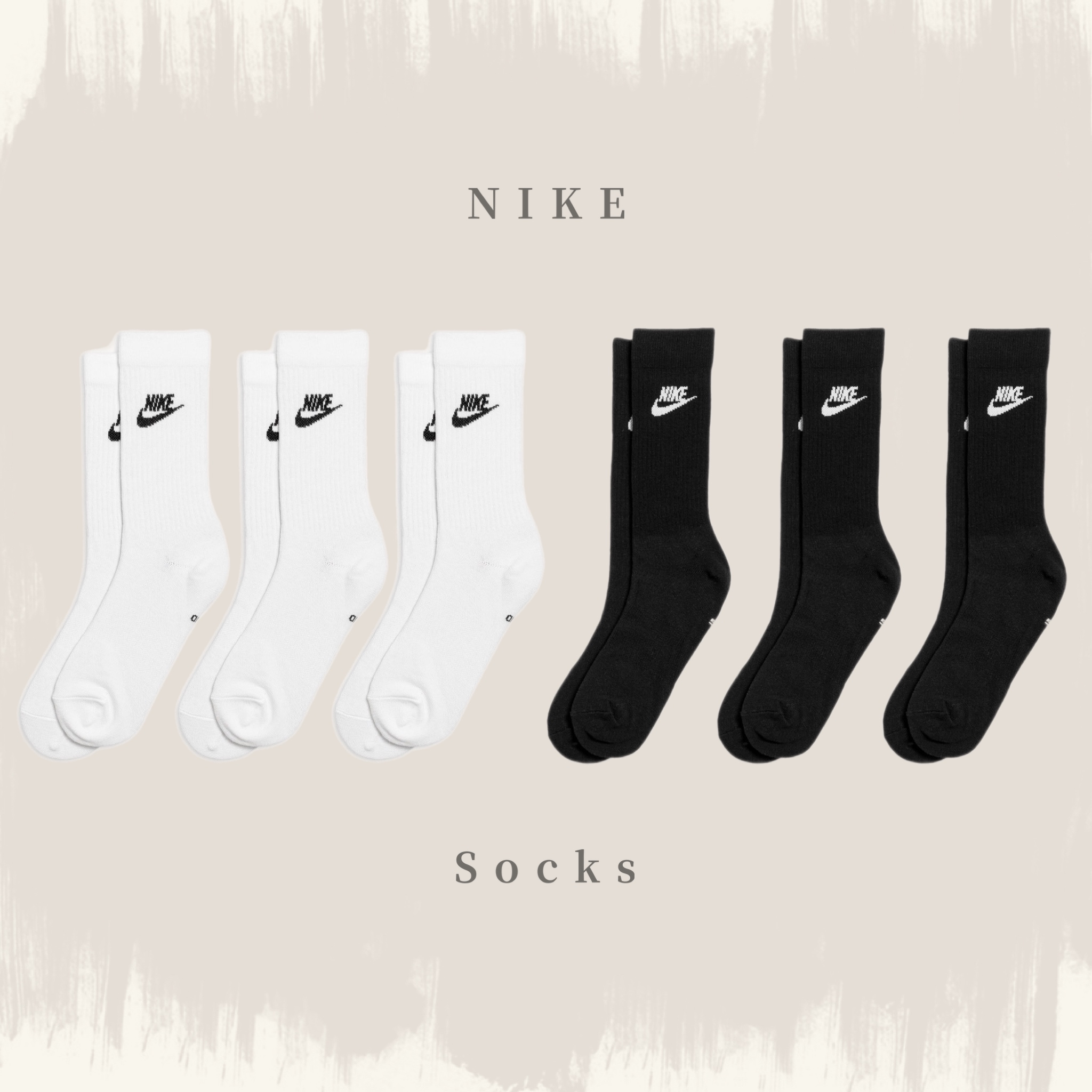 NIKE NSW SOCKS 日本限定款 全黑 小LOGO 長襪 基本款 SK0109-010 // SK0109-010