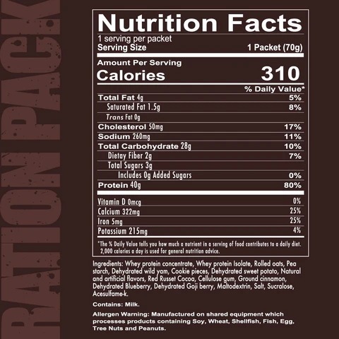Redcon1 - Ration Pack (獨立包裝代餐)