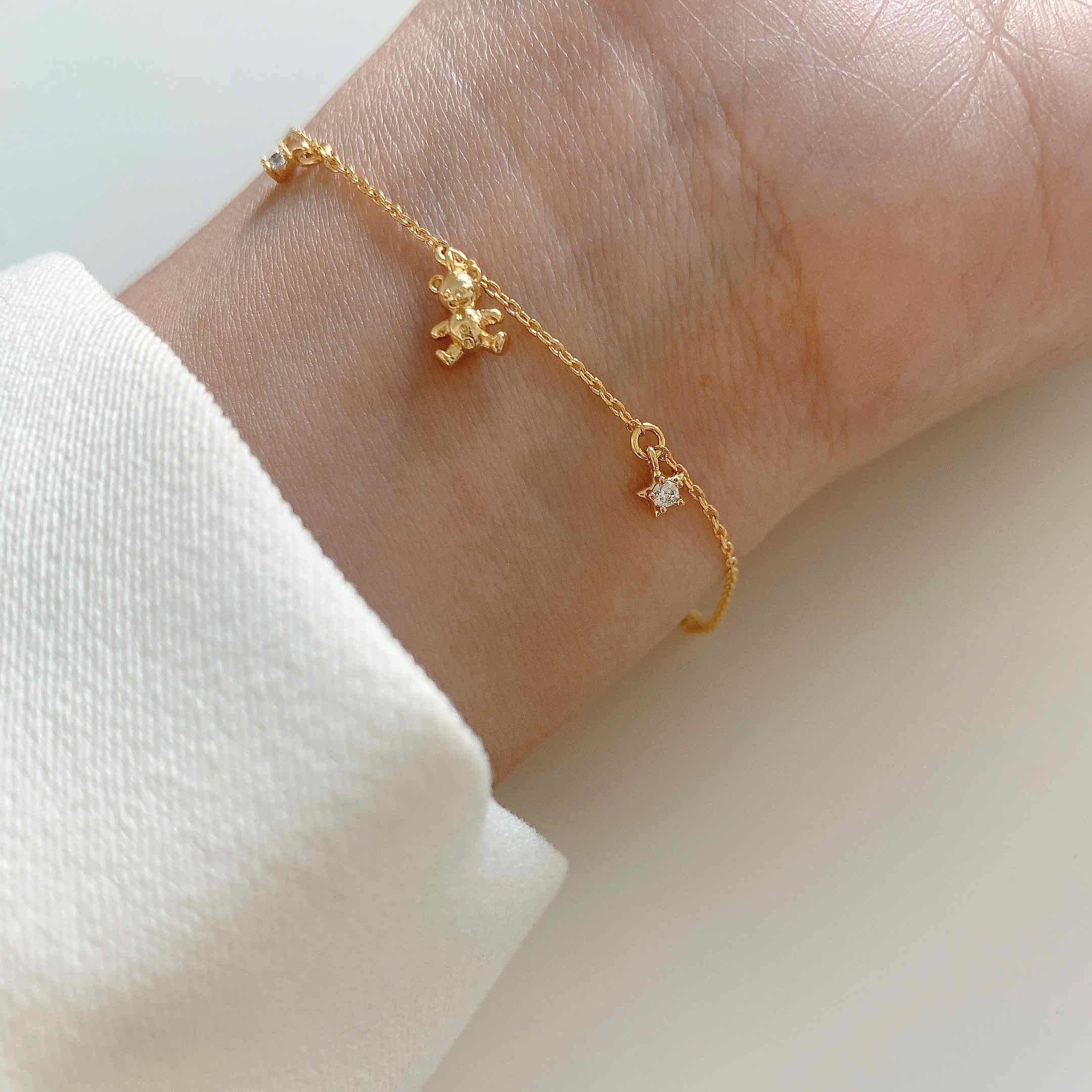 🇰🇷Tiny Teddy 手鍊｜3 color