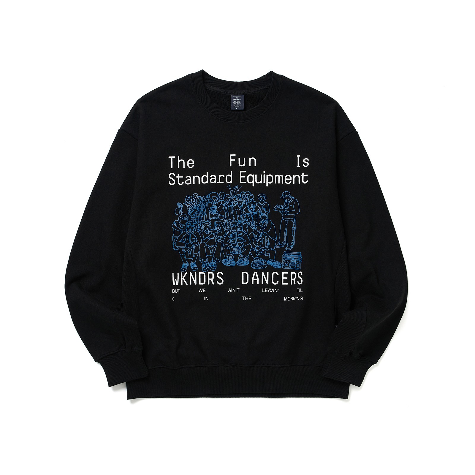 ★22-23FW新作★WKNDRS★DANCERS SWEATSHIRT WKNDRS 22FW DANCERS SWEATSHIRT