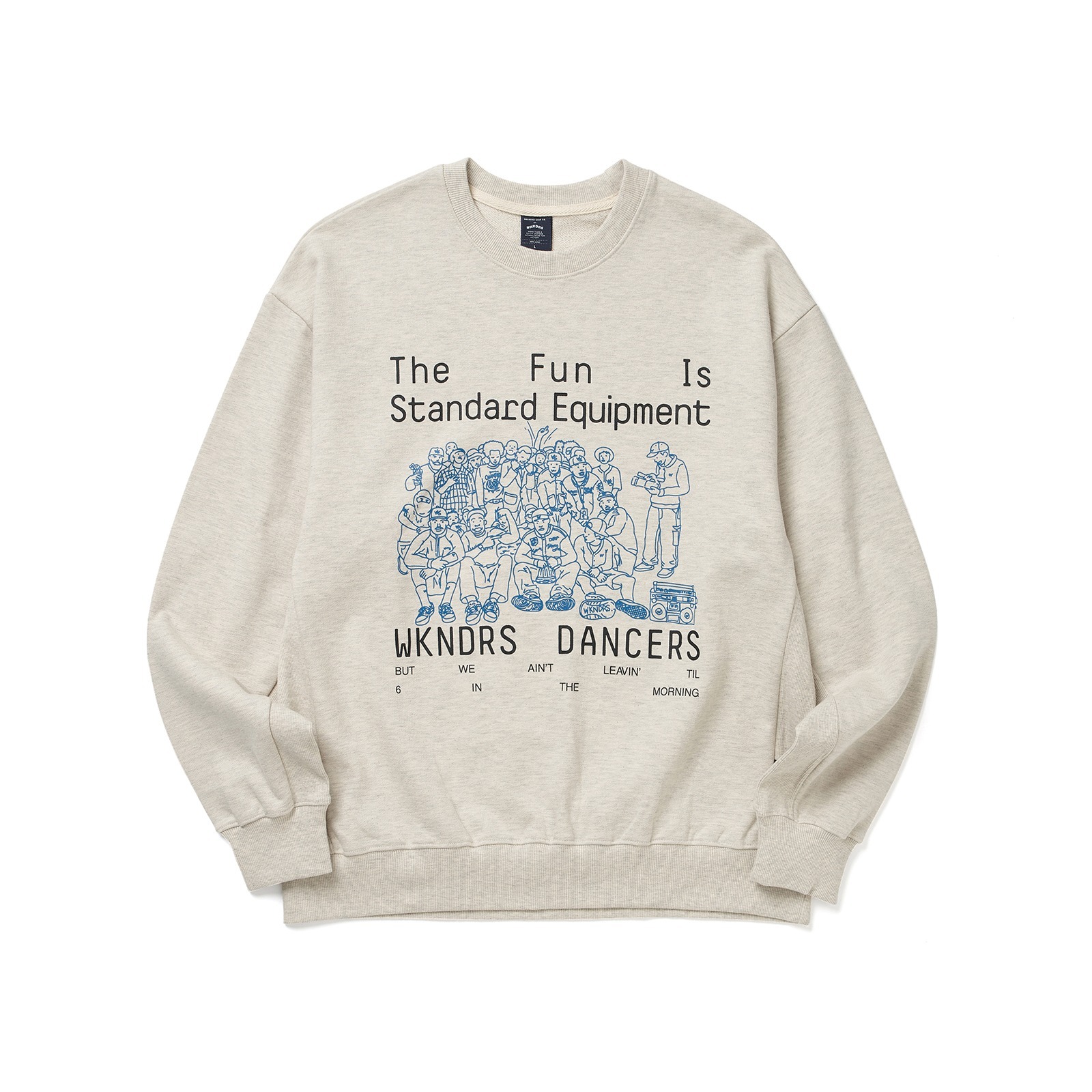 ★22-23FW新作★WKNDRS★DANCERS SWEATSHIRT WKNDRS 22FW DANCERS SWEATSHIRT