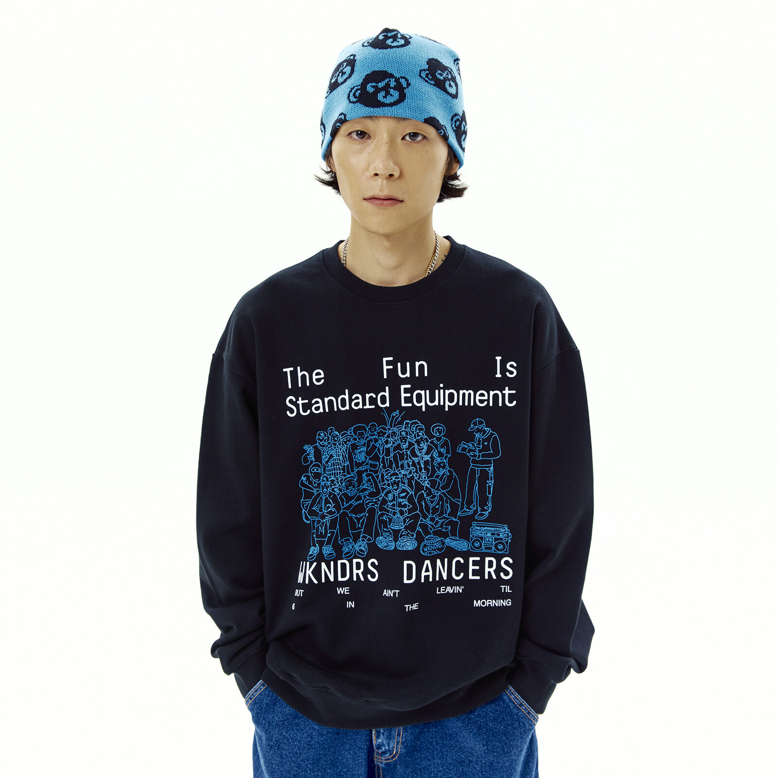★22-23FW新作★WKNDRS★DANCERS SWEATSHIRT WKNDRS 22FW DANCERS SWEATSHIRT