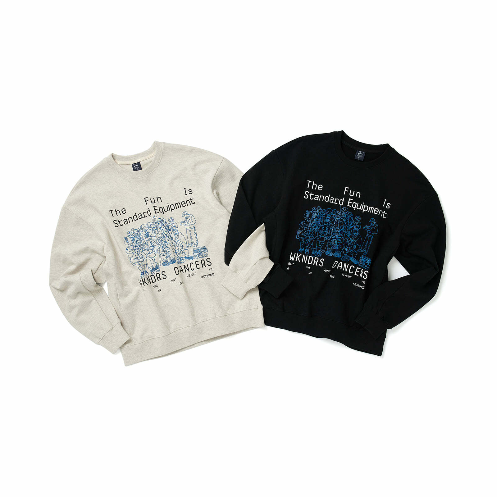 ★22-23FW新作★WKNDRS★DANCERS SWEATSHIRT WKNDRS 22FW DANCERS SWEATSHIRT