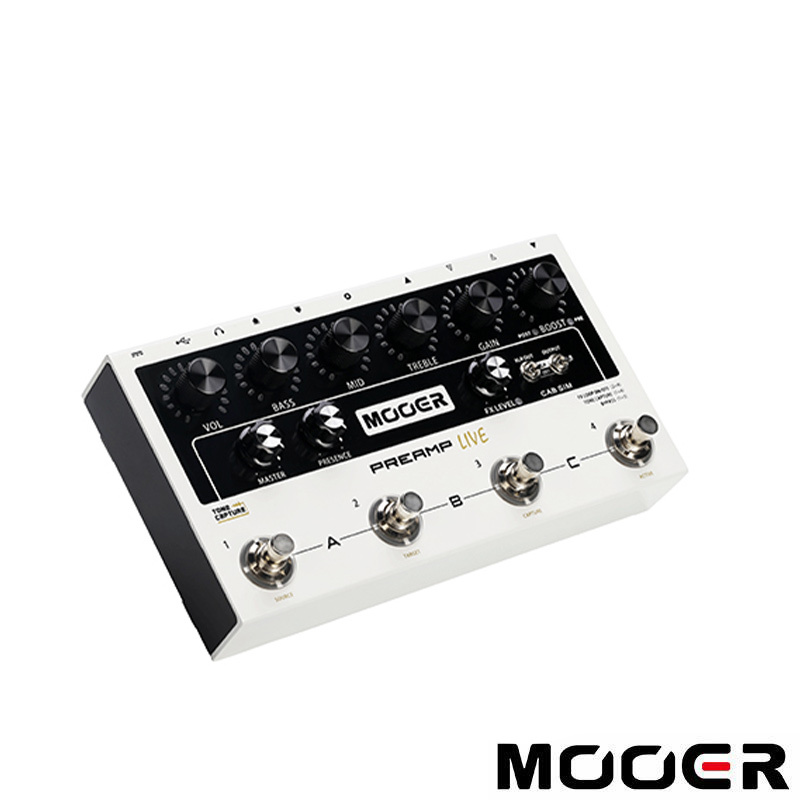 Mooer Preamp Live 地板式 前級效果器 箱體模擬