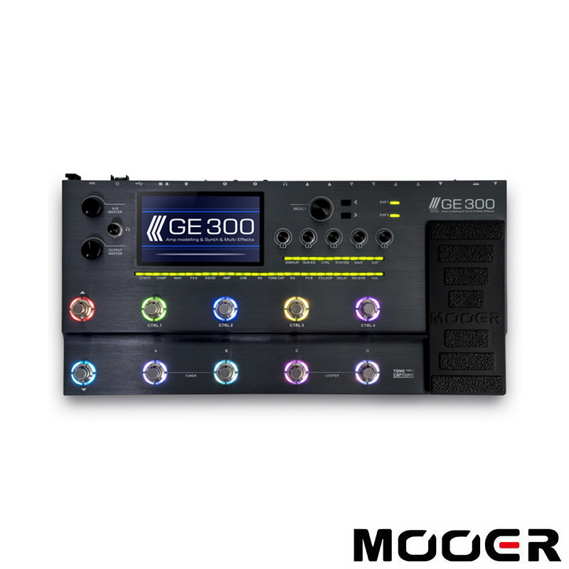Mooer GE300 前級模擬 綜合效果器
